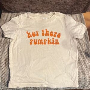 Rabbit Skins 2T T shirt. Hey There Pumpkin 100% cotton